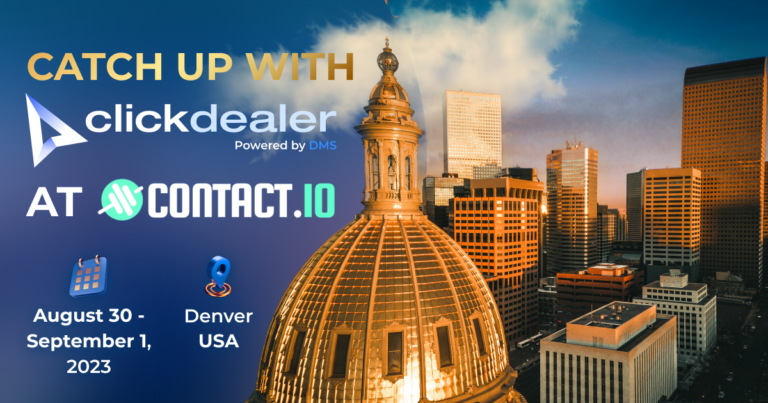 Catch up with ClickDealer at Contact.io 2023! - ClickDealer Blog
