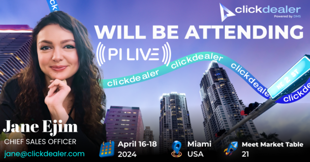 ClickDealer will be attending PI Live!