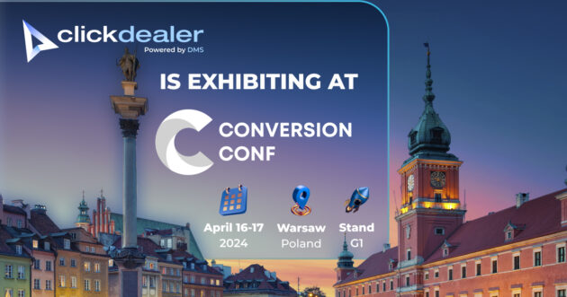 ClickDealer is a General Sponsor of Conversion Conf 2024!