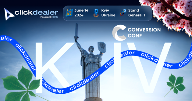 ClickDealer is a General Sponsor of Conversion Conf Kyiv 2024!